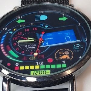 Watch slim speedometer watch spot